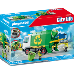 PLAYMOBIL City Life: Recycling Truck