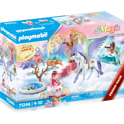 PLAYMOBIL Magic: Picnic With Pegasus Carriage