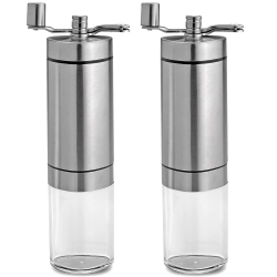 MEDCA Pill Grinder - 2 Pack Pro Manual Pill Crusher And Cutter Crush, Grind Multiple Pills And Tablets to Fine Powder Use for Seniors, Feeding Tubes