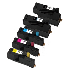 MAX SAVING - 5Pack (2K, C, M, Y) Compatible Toner Cartridges for Xerox 6020, 6022, 6025, 6027, 106R02756/106R02757/106R02758/106R02759