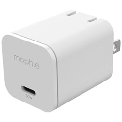 Mophie 30W GaN USB-C Wall Charger - White