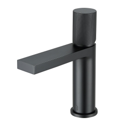 ANCONA Isla Single Handle Bathroom Faucet In Matte In Black