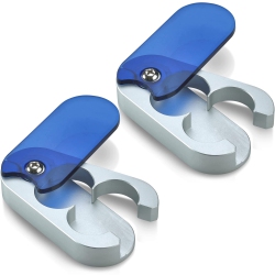 MEDCA Pill Cutters With Safety Guard (Pack Of 2) – Aluminum Portable And Compact Tablet Slicer for Oblong And Oval Pills