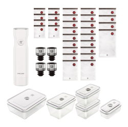 ZWILLING Fresh & Save Glass / S/m/l Vacuum Starter Set, 40 Piece