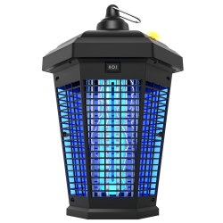 HLD Bug Zapper Outdoor, 20W Mosquito Zapper With Dusk to Dawn Light Sensor, 4200V Electric Bug Zapper Indoor for 2300 Sq Ft Coverage