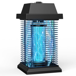 HLD Bug Zapper 4500V 20W Uv Mosquito Trap Lamp \w Metal Housing, Waterproof Electronic Fly Zapper for Indoor And Outdoor Use for Bedroom, Home