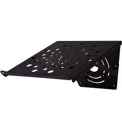 GLADAITOR JOE Gladiator Joe Dj Table Stand Vesa Compatible | for Turntables | Consoles | Mixers | Compatible With Any Vesa Arm Mount | In Black