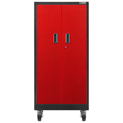 Gladiator Heavy Duty Welded Steel Cabinet (GATL302DKR) - Red Tread