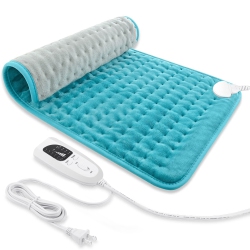 HLD Heating Pad, Electric Heating Pad for Dry & Moist Heat, Electric Fast Heat Pad, Auto Shut Off, for Shoulders, Neck, Abdomen, Back, Limbs, Etc