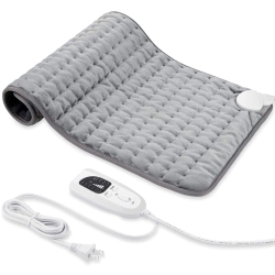 HLD Heating Pad, Electric Heating Pad for Dry & Moist Heat, Electric Heat Pad, Auto Shut Off, for Shoulders, Neck, Abdomen, Back, Limbs, Etc. (24"×12