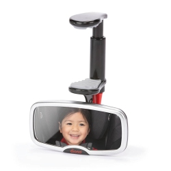 HLD See Me Too Rear View Forward Facing Baby Mirror for Car, Fully Adjustable Driver Mirror With Wide Crystal Clear View, Shatterproof, Crash Tested