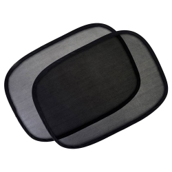 BATTPIT Car Window Shade 19"x12" (2 Pack), Car Sun Shade for Side And Rear Window - Sun Heat And Uv Rays Protection for Your Child - Car Window Sun