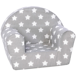 DELSIT Kids Couch for Toddlers - Comfy Armchair for Children, Lightweight Foam Sofa And Reading Chair With Removable Cover, Made In Europe