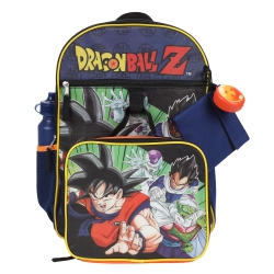 BIOWORLD Dragon Ball Z Characters 5 Piece Kids 16" Backpack Set