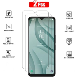 XCRS Tempered Glass, With Accurate Touch, Screen Protector for Tcl 40 Xe 2023 [2-Pack]