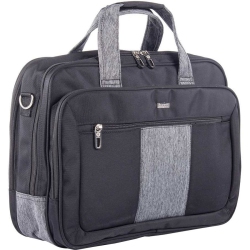 BUGATTI Carrying Case (Briefcase) for 17.3" - Black In Gray