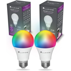 LLOYD'S , Wifi Smart E26 Bulb, Multicolor, Pack Of Two (2)