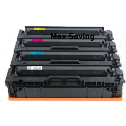 MAX SAVING – 1 Set (K, C, M, Y) Compatible Toner Cartridge for HP 204A. HP Cf510A, Cf511A, Cf512A, Cf513A, HP 204A Color Laserjet Pro Mfp M180Nw M181F