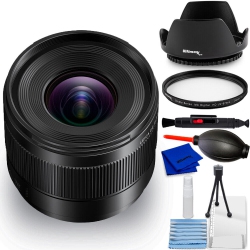 PANASONIC Leica Dg Summilux 9MM F/1.7 Asph. Lens H-X09 - 7PC Accessory Bundle
