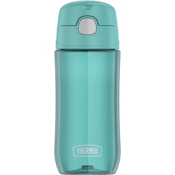 THERMOS Funtainer Tritan Bottle, 16 Ounce, Aqua