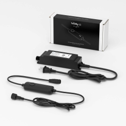 NOVELTY LIGHTS LLC Twinkly Pro RGB Capsule Single Line 250 Led With 4" Spacing On Wire In Green