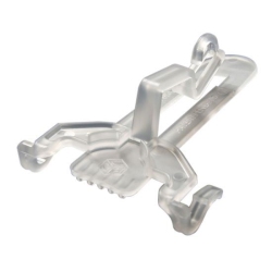 NOVELTY LIGHTS LLC Novelty Lights Premium Multi Christmas Light Clip, Mount On Roofline Gutters/shingles, 500 Pack