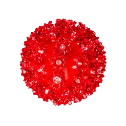 NOVELTY LIGHTS LLC Novelty Lights Led Starlight Sphere, Ornament Ball Light, 5Ft Hanging Cord \w S Hook, 12Ft Power Cord \w Stackable Plug