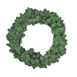 NOVELTY LIGHTS LLC Novelty Lights Colorado Pine Artificial Christmas Wreath, Pre-Lit And Unlit Options, Realistic Greenery Decor for Front Door