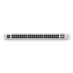 UBIQUITI Unifi 48-Port Enterprise Switch With 48 2.5 Rj45 Ports And 4 10GB Sfp+ Ports - Rackmountable - In Grey
