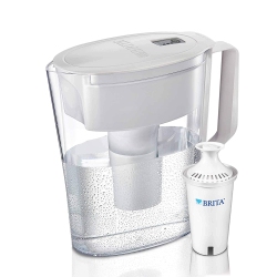 BRITA Soho Water Filter Pitcher, 5 Cup In White