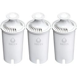 BRITA Standard Water Filter, Standard Replacement Filters for Pitchers And Dispensers, Bpa Free, 3 Count