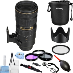 NIKON Af-S Nikkor 70-200MM F/2.8G Ed Vr Ii Lens 2185 - Filter Kit Bundle