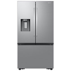 Samsung 36" 30.5 Cu. Ft. French Door Refrigerator w/ Water & Ice Dispenser (RF32CG5400SRAA) - Stainless Steel