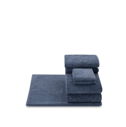 TAKASA Oganic Bath Towel Set With Mat - 7 Piece Set - Certified Fairtrade And Gots Organic Cotton