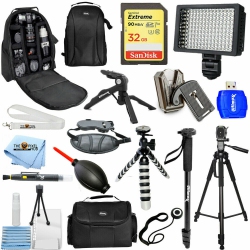 PIXAL HUB Canon T7I 77D 80D 90D 4000D 2000D 6D 5D Mark Iv 5Ds R 5D Iii Accessory Bundle