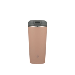 ZOJIRUSHI Stainless Carry Tumbler 11 OZ. - Cinnamon In Beige