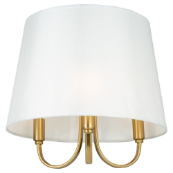 ARTCRAFT LIGHTING Rhythm 3 Light Semi-Flush Mount Brushed In Gold