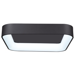 ARTCRAFT LIGHTING Lazio Collection Integrated Led Flush Mount In Black