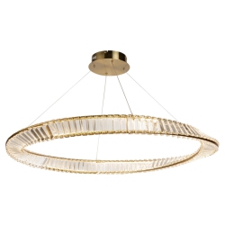 ARTCRAFT LIGHTING Stella 60W Led Pendant Brushed Brass