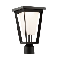 ARTCRAFT LIGHTING Waterbury 12W Led Outdoor Lantern In Black