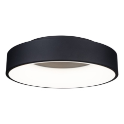 ARTCRAFT LIGHTING Lazio Collection Integrated Led Flush Mount In Black