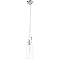 ARTCRAFT LIGHTING Single Large Glass Clear Pendant