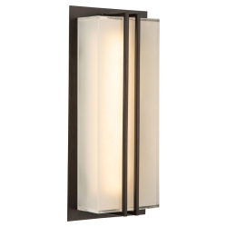 ARTCRAFT LIGHTING Sausalito 15W Led Outdoor Wall Light In Black