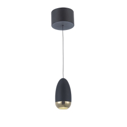 ARTCRAFT LIGHTING Royal Pearl Collection Integrated Led Pendant In Gold