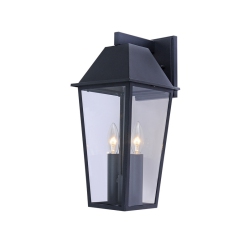 ARTCRAFT LIGHTING Winchester Collection 2-Light Exterior Wall Light In Black