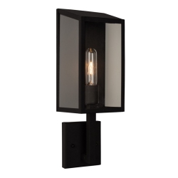 ARTCRAFT LIGHTING Sonesta Collection 1-Light Exterior Wall Light In Black