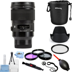 SIGMA 28MM F/1.4 Dg Hsm Art Lens for Sony E 441965 Pro Filter Kit Bundle