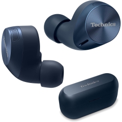 TECHNICS - In-Ear Headphones With Noise Canceling, Microphone And Charging Case In Blue