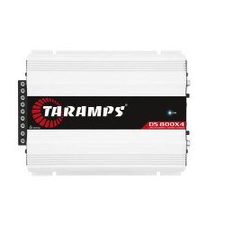 TARAMPS Ds800X42Ohm 4 Channel High Power Car Stereo Audio Amplifier Stable to 2 Ohms