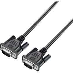 BEST BUY ESSENTIALS - Bestbuy Essentials Be-PCvgvg6-C 6' VGA Monitor Cable Screw On Connectors